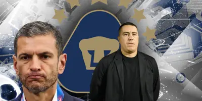 Jaime Lozano junto a Efraín Juárez / FOTO RÉCORD