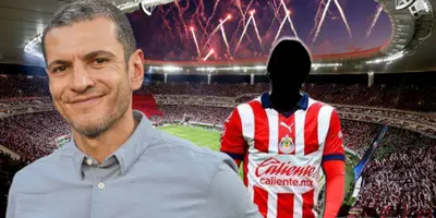 Jaime Lozano junto a futbolista incógnito / FOTO FOX DEPORTES