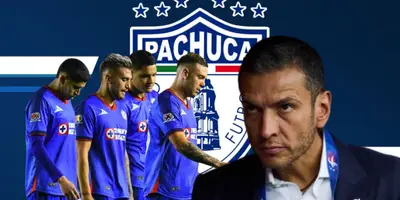 Jaime Lozano junto a futbolistas de Cruz Azul / FOTO FOX SPORTS
