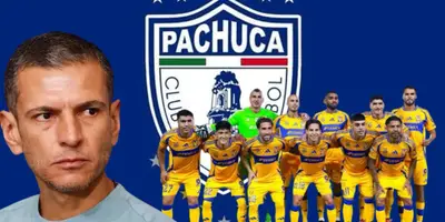 Jaime Lozano junto a futbolistas de Tigres / FOTO POSTA DEPORTES