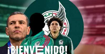 Jaime Lozano y DT incógnito del Tri junto a Guillermo Ochoa / FOTO ESTO