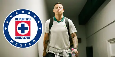 James en llegada a partido. Foto: Club León