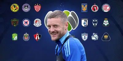 Jamie Vardy junto a clubes de la Liga MX / FOTO GETTY IMAGES