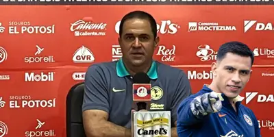 Jardine en conferencia de prensa vs San Luis. Foto: Zonafut