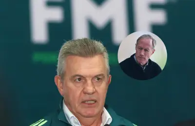 Javier Aguirre e Ivar Sisniega/Foto Pulso.