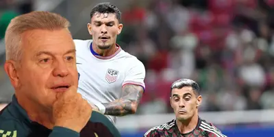 Javier Aguirre en el México vs Estados Unidos / FOTO EL SOL DE MÉXICO