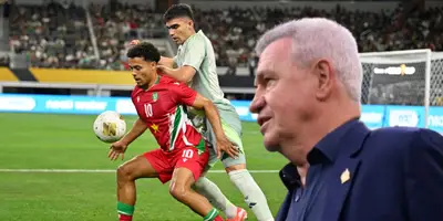 Javier Aguirre en el México vs Surinam / FOTO RÉCORD