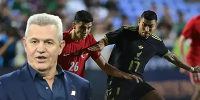 Javier Aguirre en el México vs Turquía / FOTO X