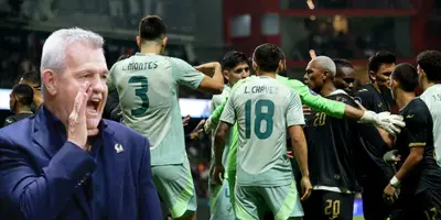 Javier Aguirre en la trifulca entre México vs Honduras / FOTO GETTY IMAGES