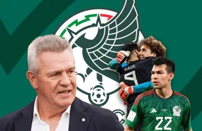 Javier Aguirre, Guillermo Ochoa e Hirving Lozano/Foto Community Sports.