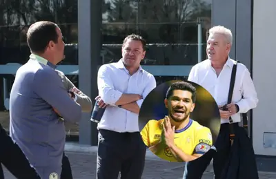 Javier Aguirre, Henry Martín y André Jardine/ Foto Mi Selección.