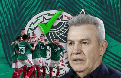 Javier Aguirre, jugadores de la Selección Mexicana/Foto Soy Fútbol.