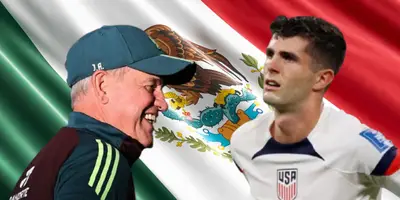 Javier Aguirre junto a Christian Pulisic / FOTO MARCA