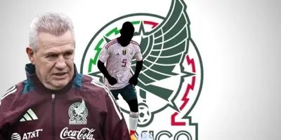 Javier Aguirre junto a futbolista incógnito del Tri / FOTO UDG TV