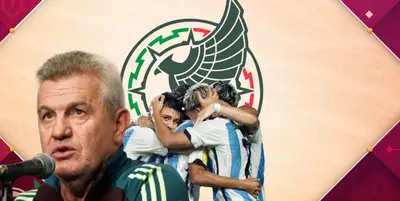 Javier Aguirre junto a futbolistas de Argentina / FOTO IMAGO