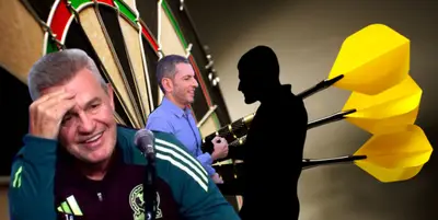 Javier Aguirre junto a Jaime Lozano y futbolista incógnito / FOTO YOUTUBE