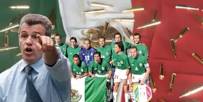 Javier Aguirre junto a la Selección Mexicana del 2001 / FOTO MEXSPORT