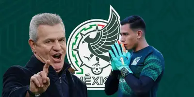 Javier Aguirre junto a Luis Ángel Malagón / FOTO CAMBIO DE MICHOACÁN