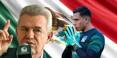 Javier Aguirre junto a Luis Ángel Malagón / FOTO EL ECONOMISTA