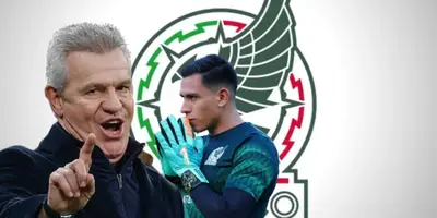 Javier Aguirre junto a Luis Ángel Malagón / FOTO MARCA