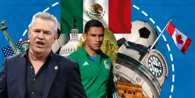 Javier Aguirre junto a Luis Ángel Malagón / FOTO MEXSPORT