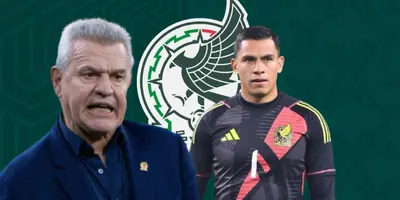 Javier Aguirre junto a Luis Ángel Malagón / FOTO VAVEL MÉXICO