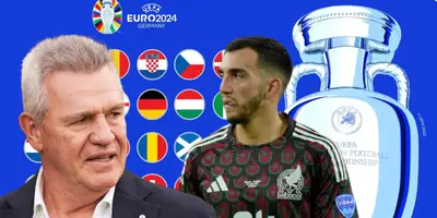 Javier Aguirre junto a Luis Chávez / FOTO GOAL