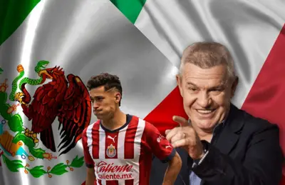 Javier Aguirre señalando y Jesús Orozco/Foto Greentology.