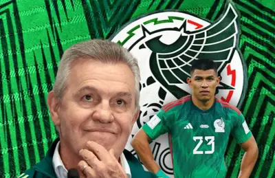 Javier Aguirre y Jesús Gallardo/Foto ADN40.