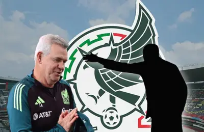 Javier Aguirre y silueta de entrenador/Foto Fox Sports.