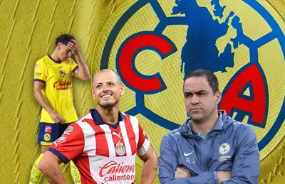 Javier 'Chicharito' Hernández, André Jardine e Igor Lichnovsky/ Foto Soy Fútbol.