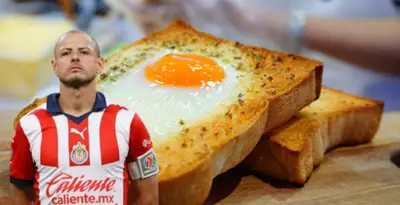 Javier Hernández con el jersey de Chivas / FOTO X