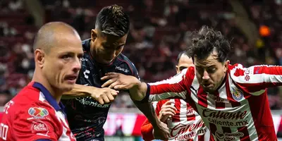 Javier Hernández en el Chivas vs Tijuana / FOTO MARCA