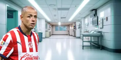 Javier Hernández en el hospital / FOTO EL UNIVERSAL