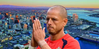 Javier Hernández en San Diego, California / FOTO ESTO