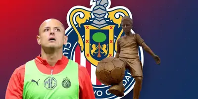 Javier Hernández junto a Brandon Brocksom / FOTO 90 MIN