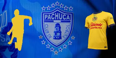 Jersey de Pachuca de fondo, tomado de Tuzos