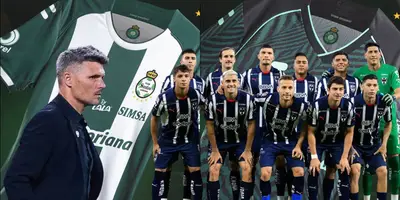 Jersey de Santos de fondo. Foto: El Universal