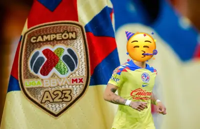 Jersey del América y futbolista con el rostro tapado/Foto Tercer Tiempo.