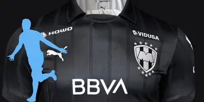 Jersey negro de Rayados. Foto: Tienda Rayados