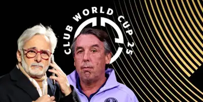 Jesús Martínez junto a Emilio Azcárraga / FOTO MEDIOTIEMPO