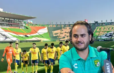 Jesús Martínez y jugadores del América/ Foto Estadios de México.