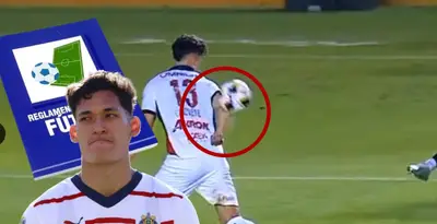 Jesús Orozco Chiquete en el Querétaro FC vs Chivas / FOTO X