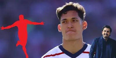 Jesús Orozco en partido con Chivas. Foto: Azteca Deportes