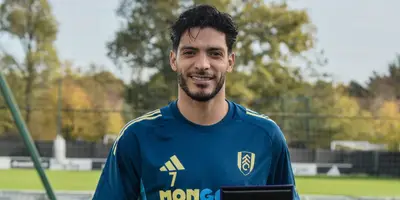 Jiménez en entreno. Foto: Fulham