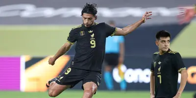 Jiménez en partido. Foto: Selección Mexicana