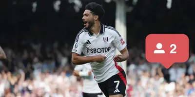 Jiménez tras anotar nuevo gol. Foto: Sopitas