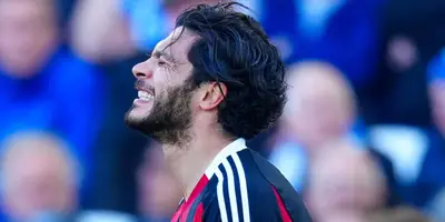 Jiménez tras gol vs Brighton. Foto: Fulham