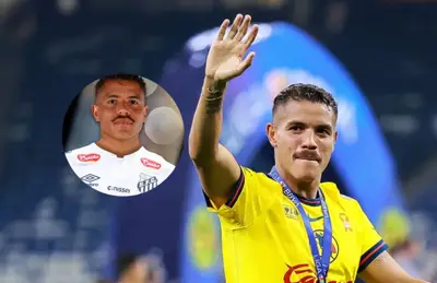 Jonathan dos Santos e imagen fabricada por TNT Sports/ Foto Juanfutbol.