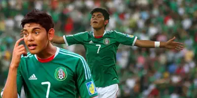 Jonathan Espericueta con la playera del Tri / FOTO FÚTBOL RADIO FÓRMULA